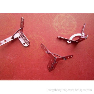 Manufacturer Supply Pink Color Metal Quadrant Hinge for Wooden Box